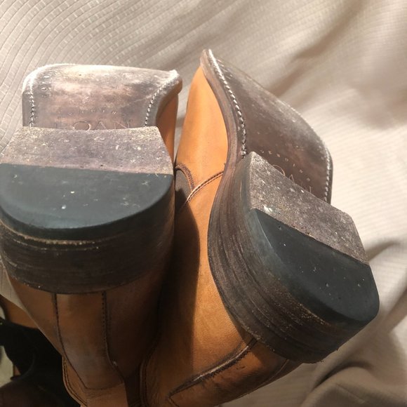 Roan men slip on shoes booties lightly distressed, 12 main image 2